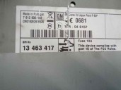 Recambio de pantalla multifuncion para opel corsa d 1.4 16v cat (a 14 xer / ldd) referencia OEM IAM 13463417 7612830182 
