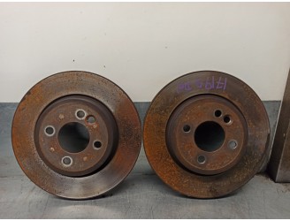 Recambio de disco freno delantero para mini cooper (rc31) (2004-...) manual 1.6 85 referencia OEM IAM 34111502891 