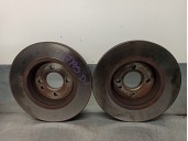 Recambio de disco freno delantero para mini cooper (rc31) (2004-...) manual 1.6 85 referencia OEM IAM 34111502891 