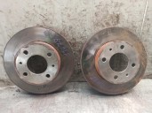 Recambio de disco freno delantero para hyundai accent (lc) 1.5 crdi cat referencia OEM IAM   