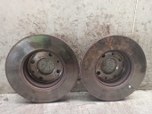 Recambio de disco freno delantero para hyundai accent (lc) 1.5 crdi cat referencia OEM IAM 