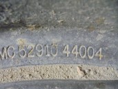 Recambio de llanta para hyundai h 100 2.5 diesel referencia OEM IAM 529104404 R145JX14-40 HIERRO