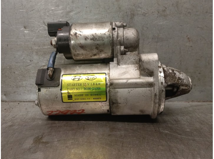 Replacement starter motor for Hyundai i40 I (VF) 1.7 CRDi OEM IAM reference 361002A950 361002A950 