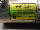 Replacement starter motor for Hyundai i40 I (VF) 1.7 CRDi OEM IAM reference 361002A950 361002A950 