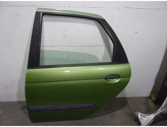 Recambio de puerta trasera izquierda para renault scenic (ja..) 1.9 dci diesel cat referencia OEM IAM 7751472139 VERDE 5 PUERTAS