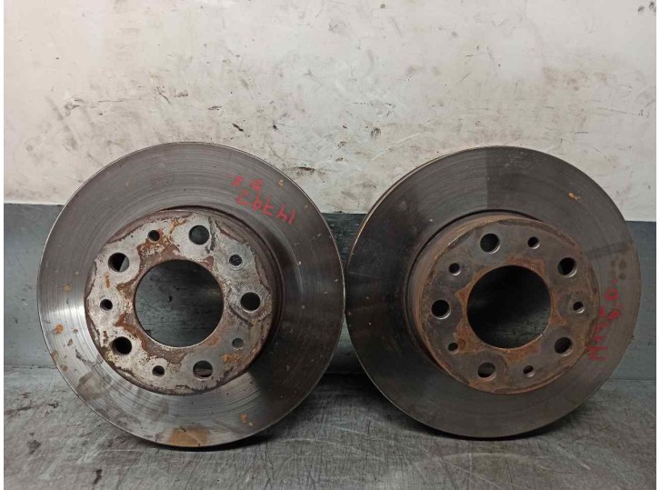Recambio de disco freno delantero para citroën jumper caja cerrada, techo sobreelevado (06.2006 =>) 2.2 hdi cat referencia OEM I