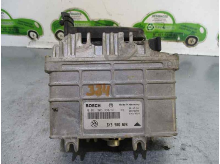 Recambio de centralita motor uce para seat ibiza (6k) clx referencia OEM IAM 6K5906026 0261203360 BOSCH