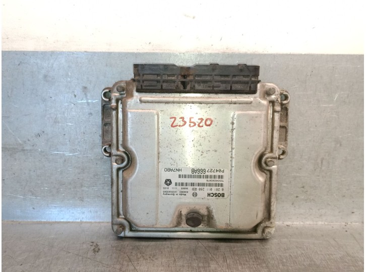 Replacement engine ECU for chrysler voyager (rg) 2.5 crd cat OEM IAM reference P04727666AB 0281011280 BOSCH