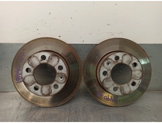 Recambio de disco freno trasero para audi a1 sportback (gba) 1.0 tfsi referencia OEM IAM 2Q0615601H 