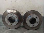 Recambio de disco freno delantero para mitsubishi montero (v60/v70) 3.2 di-d cat referencia OEM IAM MR407116  