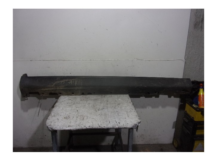 Replacement side skirt for BMW X5 (E70) 3.0 Turbodiesel CAT OEM IAM reference 51777191242 TEXTURED BLACK RIGHT
