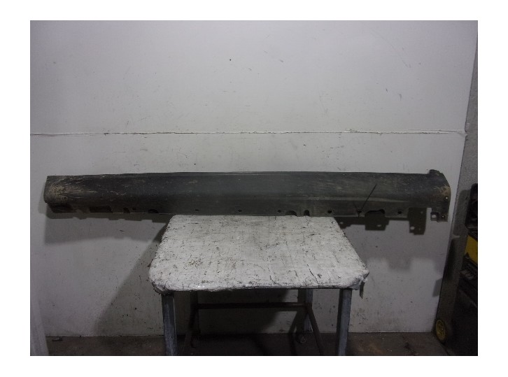 Replacement side skirt for BMW X5 (E70) 3.0 Turbodiesel CAT OEM IAM reference 51777191241 TEXTURED BLACK LEFT