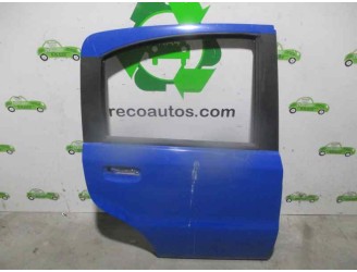 Recambio de puerta trasera derecha para fiat panda (169) 1.1 referencia OEM IAM 46826582 AZUL 5 PUERTAS