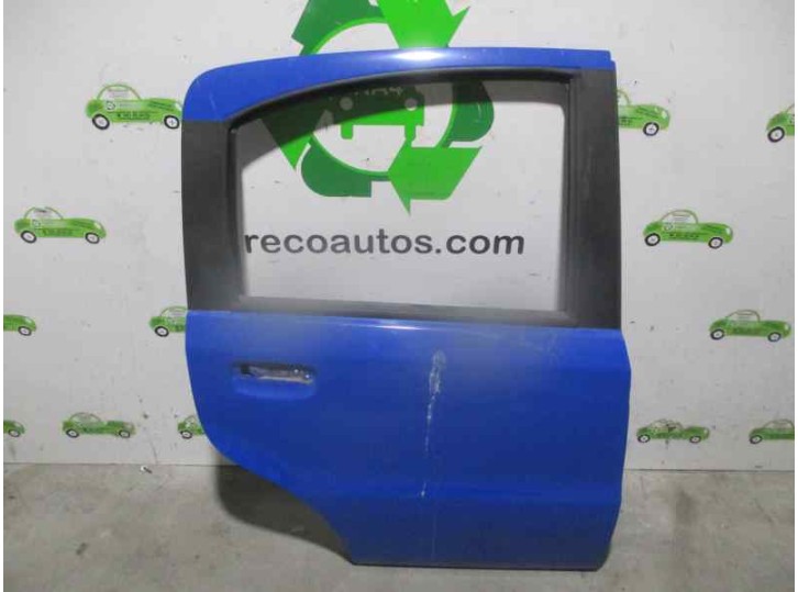 Recambio de puerta trasera derecha para fiat panda (169) 1.1 referencia OEM IAM 46826582 AZUL 5 PUERTAS