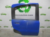 Recambio de puerta trasera derecha para fiat panda (169) 1.1 referencia OEM IAM 46826582 AZUL 5 PUERTAS