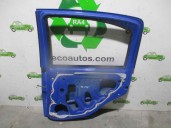 Recambio de puerta trasera derecha para fiat panda (169) 1.1 referencia OEM IAM 46826582 AZUL 5 PUERTAS