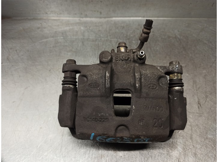 Recambio de pinza freno delantera izquierda para hyundai i10 1.0 cat referencia OEM IAM 58110B9750 BC140229 MANDO