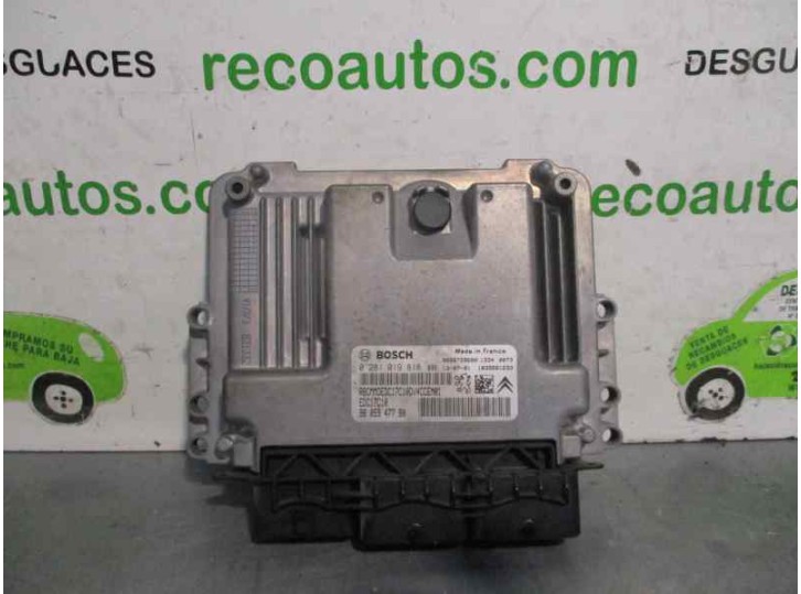 Recambio de centralita motor uce para peugeot 207 1.4 hdi referencia OEM IAM 9805947780 0281019818 BOSCH