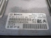 Recambio de centralita motor uce para peugeot 207 1.4 hdi referencia OEM IAM 9805947780 0281019818 BOSCH