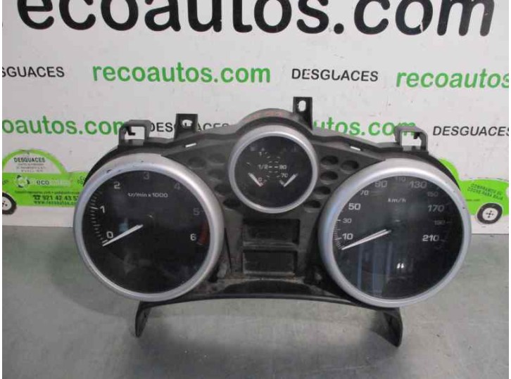 Recambio de cuadro instrumentos para peugeot 207 1.4 hdi referencia OEM IAM 9662904780 A2C53065547 