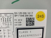 Recambio de sistema audio / radio cd para skoda octavia berlina (1z3) 2.0 tdi referencia OEM IAM 1Z0035161F 