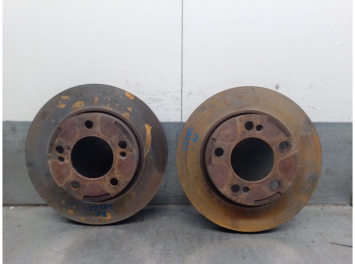 Recambio de disco freno delantero para ssangyong kyron 2.0 xdi referencia OEM IAM D20DT 