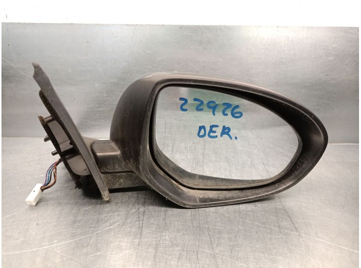 Recambio de retrovisor derecho para mazda 6 hatchback (gh) 2.2 mzr-cd (gh10) referencia OEM IAM GS1F69120D16 GS1F69120D16 