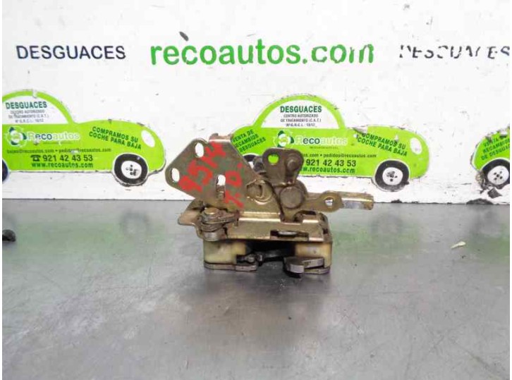 Recambio de cerradura puerta trasera derecha para iveco daily caja cerrada (1989 =>) 2.5 turbodiesel referencia OEM IAM DE PORT