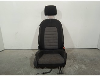 Recambio de asiento delantero derecho para volkswagen cc (358) tdi referencia OEM IAM 4513077 TELA NEGRA Y GRIS 4 PUERTAS