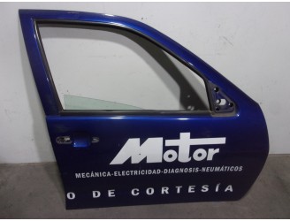 Replacement front right door for Seat Cordoba saloon (6K2) 1.4 OEM IAM reference 6K4831052C BLUE 4 DOORS