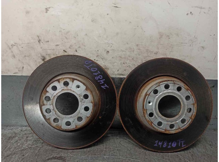 Recambio de disco freno trasero para volkswagen passat berlina (3c2) 2.0 tdi referencia OEM IAM 5Q0615601G  