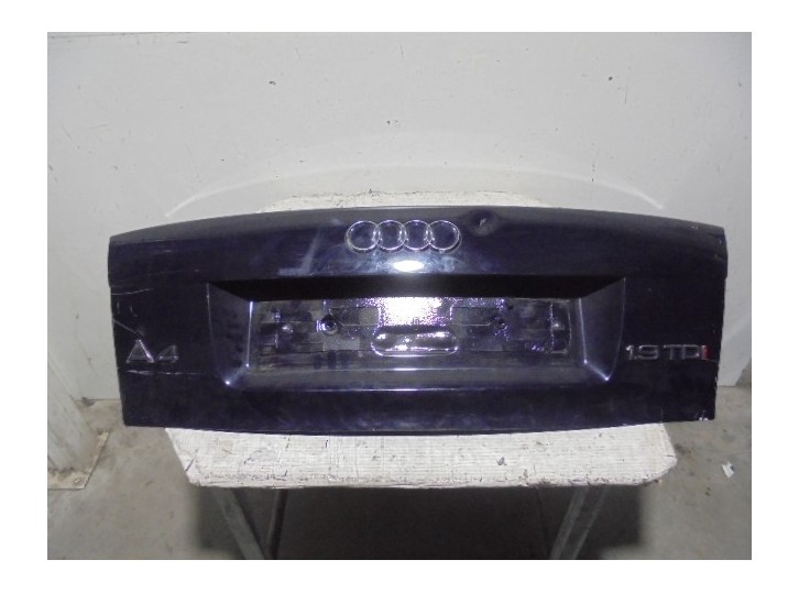 Recambio de porton trasero para audi a4 berlina (8e) 1.9 tdi referencia OEM IAM 8E5827023D AZUL 4PUERTAS
