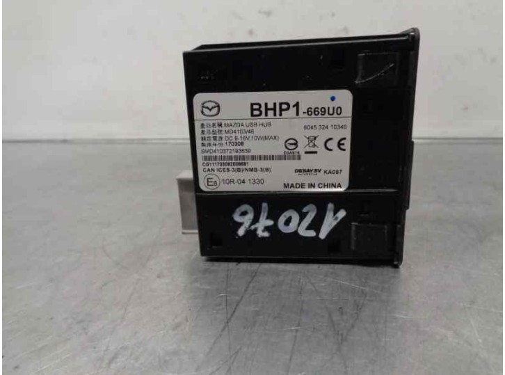 Recambio de modulo electronico para mazda 3 lim. () 2.0 cat referencia OEM IAM BHP1669U0 