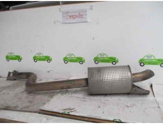 Recambio de tubo escape trasero para renault espace iv (jk0) 2.2 dci turbodiesel referencia OEM IAM 008998 