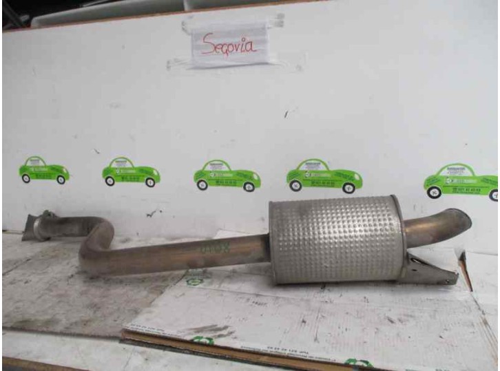 Recambio de tubo escape trasero para renault espace iv (jk0) 2.2 dci turbodiesel referencia OEM IAM 008998  