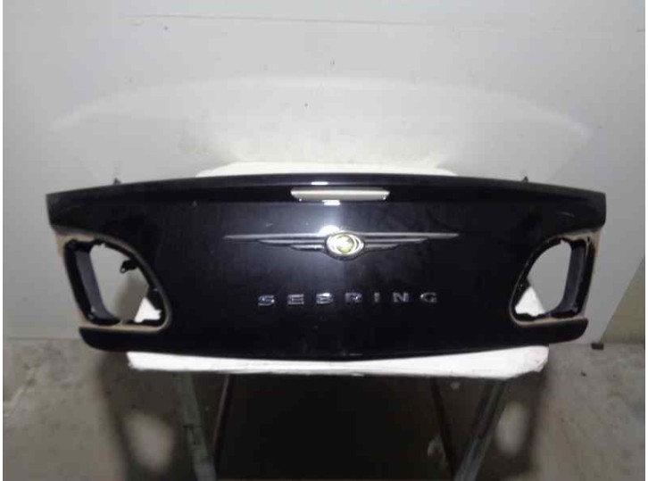 Replacement rear tailgate for Chrysler Sebring sedan 2.0 CRD CAT OEM IAM reference 5074536AC BLACK 4 DOORS