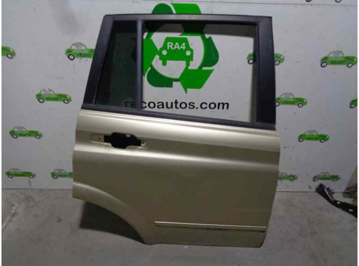 Replacement rear right door for SsangYong Kyron 2.0 OEM IAM reference 6300408103 LIGHT BROWN 5 DOORS