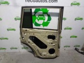 Replacement rear left door for SsangYong Kyron 2.0 OEM IAM reference 6300308103 MARRON CLARO 5 PUERTAS