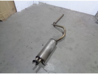 Recambio de tubo escape trasero para volkswagen polo (9n3) 1.4 16v referencia OEM IAM 6Q0253611BG 