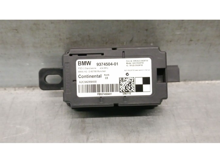 Recambio de amplificador para bmw 1 (f20) 116 d referencia OEM IAM 9374504 A2C94289400 CONTINENTAL