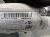 Recambio de airbag cortina delantero izquierdo para volkswagen golf v plus (1kp) 1.9 referencia OEM IAM 5M0880741H 