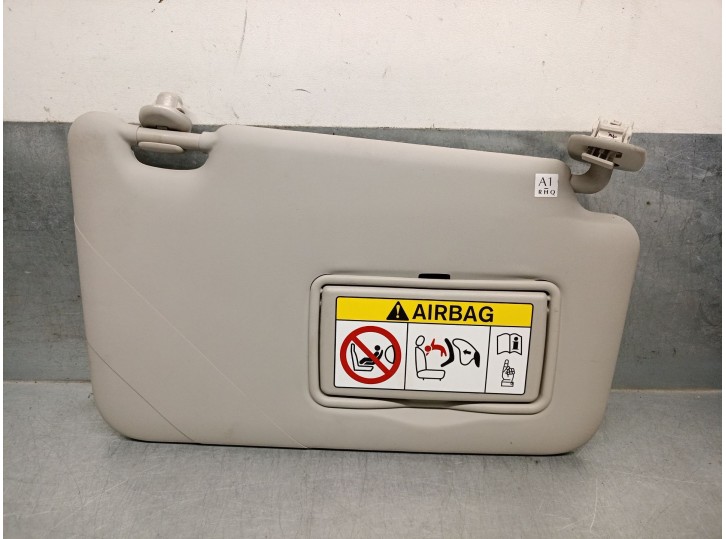 Recambio de parasol derecho para nissan micra v (k14) 0.9 ig-t referencia OEM IAM 964005EF5B 964005EF5B 