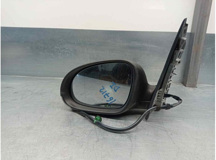 Replacement left wing mirror for Volkswagen Golf V Plus (1KP) 1.9 OEM IAM reference 5M1857507AS 6 PINS 5 DOORS