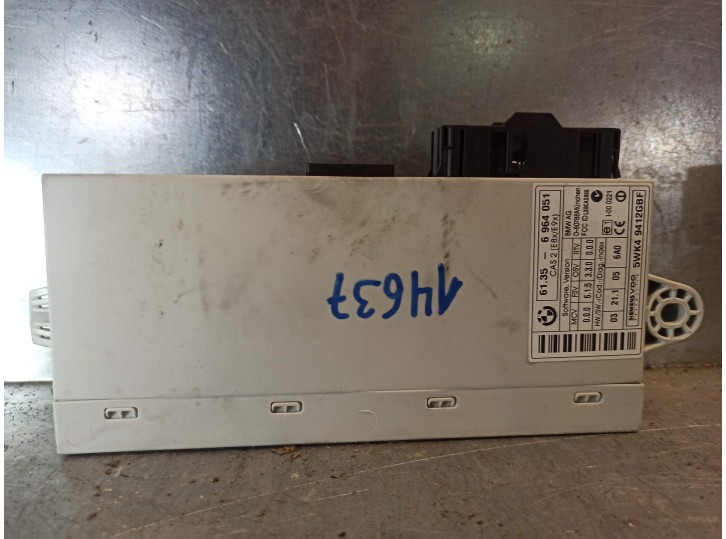 Recambio de centralita cierre para bmw serie 1 berlina (e81/e87) 2.0 16v diesel cat referencia OEM IAM 61356964051 5WK49412GBF S