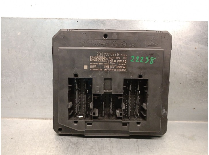 Recambio de modulo confort para volkswagen taigo (cs1) 1.0 tsi referencia OEM IAM 2Q0937089E 