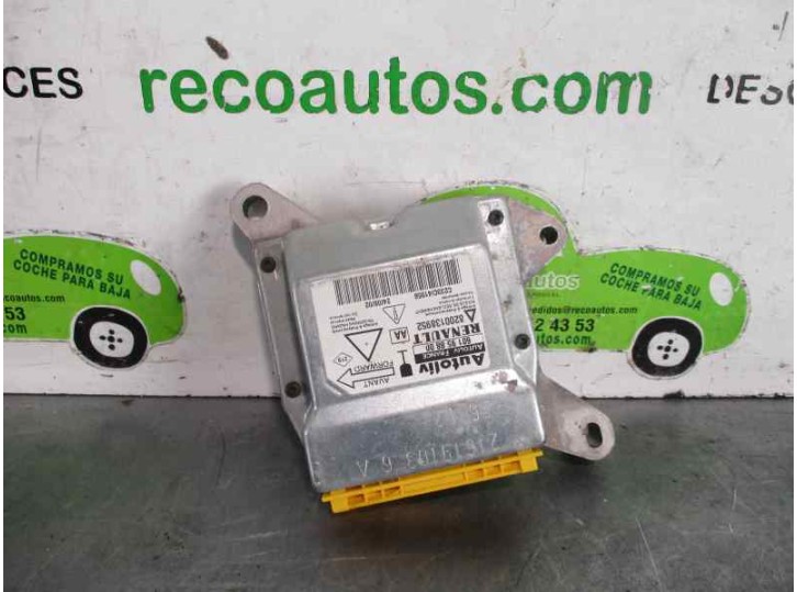 Recambio de centralita airbag para renault laguna ii (bg0) 1.6 referencia OEM IAM 8200138952 601958800 AUTOLIV