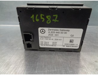 Recambio de modulo confort para mercedes-benz clase c (w203) berlina 1.8 cat referencia OEM IAM A2034450000 A2115403545 