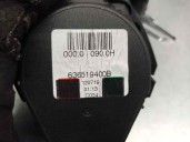 Recambio de cinturon seguridad trasero central para bmw serie 3 berlina (g20) referencia OEM IAM 636519400B  4 PUERTAS