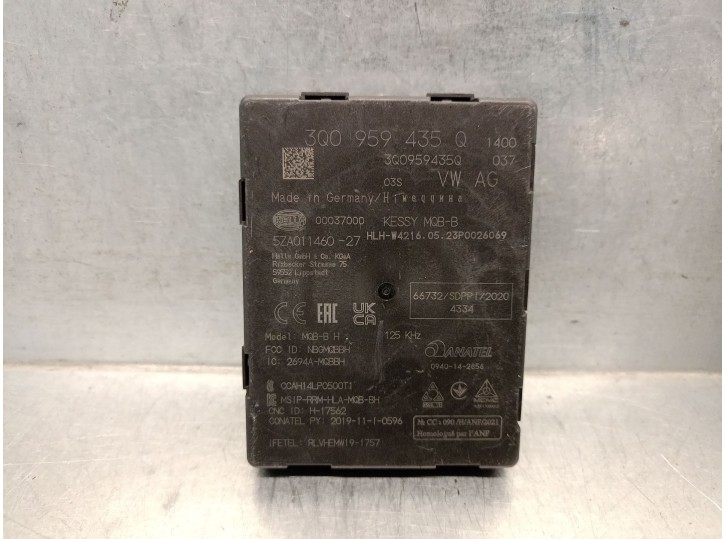 Recambio de modulo electronico para seat ibiza v (kj1, kjg) 1.0 tsi referencia OEM IAM 3Q0959435Q  5ZA011460 HELLA