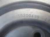 Recambio de polea cigueñal para opel meriva a 1.3 16v cdti referencia OEM IAM 55200498 
